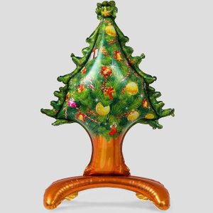 Шар фольгированный «Ёлка на подставке»