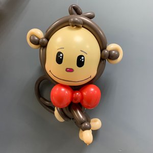 Фигура из шаров "Обезьянка"