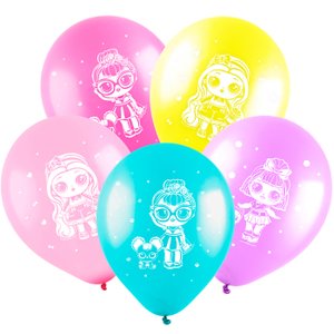 Воздушный шарик "Модные куклы"