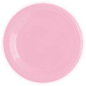 Тарелки ДеЛюкс розовые малые