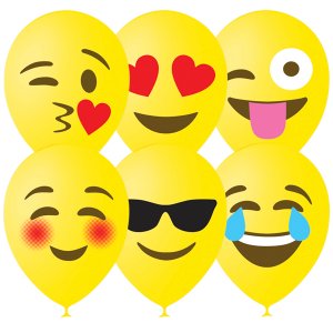 Воздушный шарик "Эмодзи"