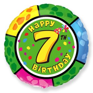 Фольгированный шар Цифра 7