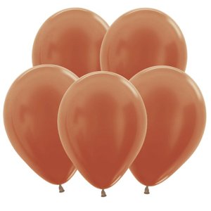 Воздушный шарик Медный, металлик