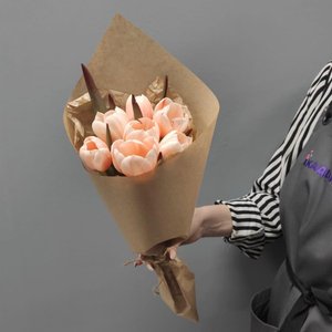 Букет из 7 экзотических тюльпанов