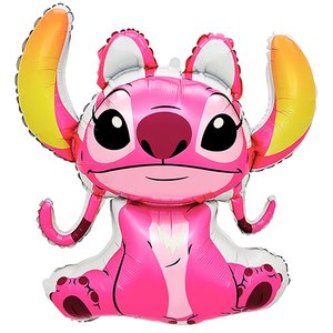 Фольгированный шар "Любимый монстрик" розовый