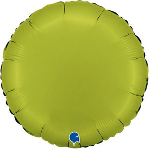 Фольгированный шар Круг Сатин Matcha Latte