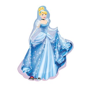 Фольгированный шар "Золушка"