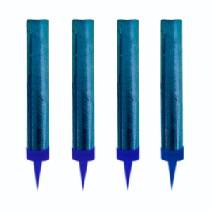 Холодные фонтаны в торт "Голубое пламя" 4 шт, 30 сек (бенгальские огни, свечи)