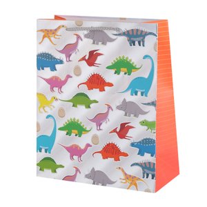 Пакет подарочный "Динозавры"