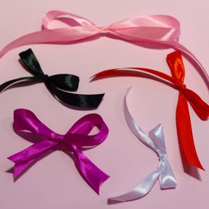 Бантик текстиль (декор) 1 шт