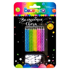 Свечи тортовые "Волшебные незадуваемые"