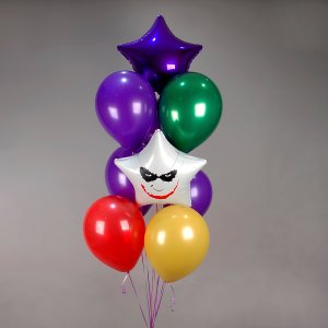"Джокер" облако из 9 воздушных шаров