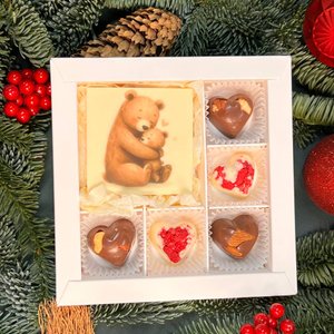 Шоколад ручной работы "С любовью 3"