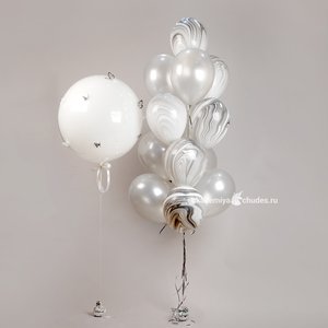 "Порхающие бабочки" набор из 14 воздушных шаров