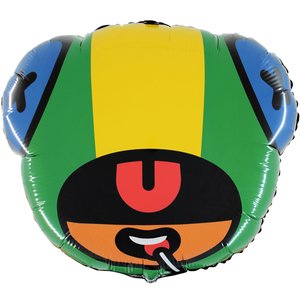 Фольгированный шар "Бравл Старс, Леон" голова