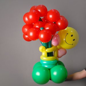 Фигура из шаров "Радостный смайл"