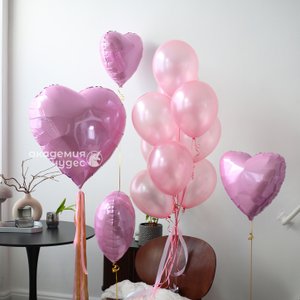 "Территория романтики" набор из 13 воздушных шаров