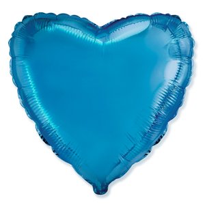 Фольгированный шар Сердце Синий