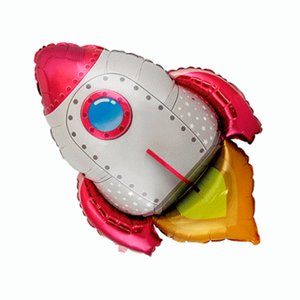 Фольгированный шар "Ракета красная"