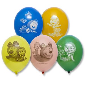 Воздушный шарик "Маша и Медведь"