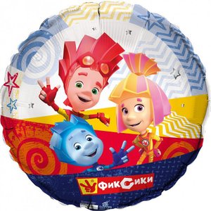 Фольгированный шар "Фиксики Друзья"