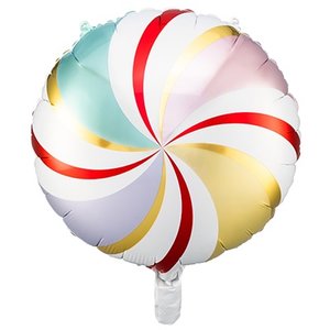 Фольгированный шар "Леденец мульти"