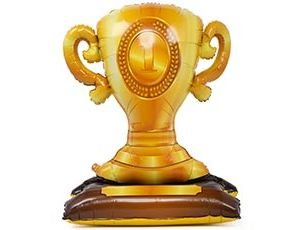 Фольгированный шар "Кубок золотой 1 место" (воздух)