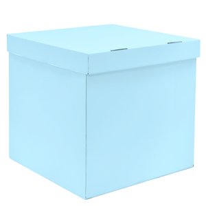 Коробка для шаров (голубая) 70*70*70 см.
