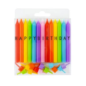 Свечи тортовые "Гиганты" с держателями