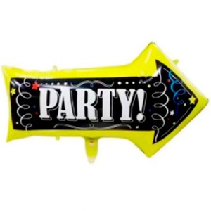 Фольгированный шар "Вечеринка стрелка"