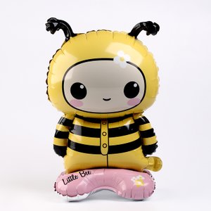Ходячая фигура "Пчёлка", на подставке (надув воздухом)