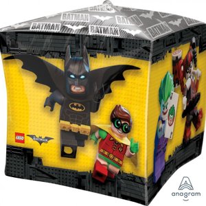 Фольгированный шар "Лего Бэтмен Куб"