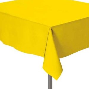 Скатерть ДеЛюкс желтая