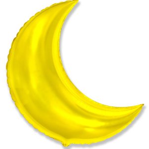 Фольгированный шар "Месяц золотой"