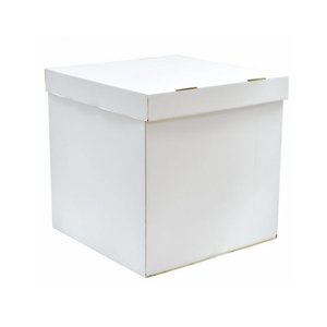 Коробка для шаров (белая) 60*60*60 см.