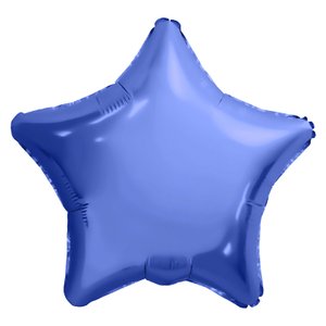 Фольгированный шар Звезда Деним