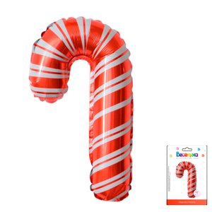 «Леденец трость» мини, фольгированный шар (воздух)