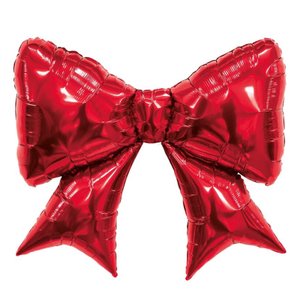 Фольгированный шар "Красный бант"