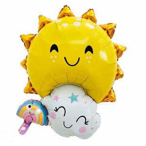Фольгированный шар "Солнце с облачком"