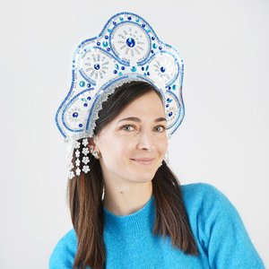 Кокошник "Снегурочка Лиза"