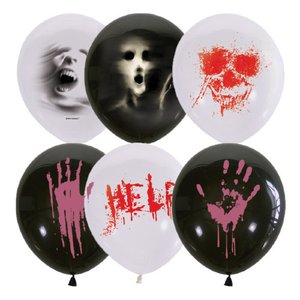 Воздушный шарик "Ужасы"