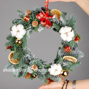 Венок рождественский "Щелкунчик"