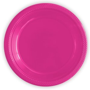 Тарелки ДеЛюкс фуксия малые