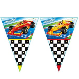 Гирлянда-вымпелы "Тачки. Чемпион"