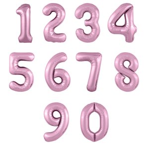 Цифры фольгированные, Фламинго Slim 102 см