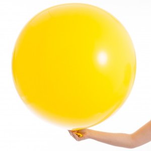 Метровый шар Желтый