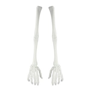 Прикол "Руки скелета" Белые, длинные