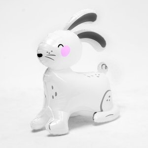 Ходячая фигура «Белый заяц» (надув воздухом)