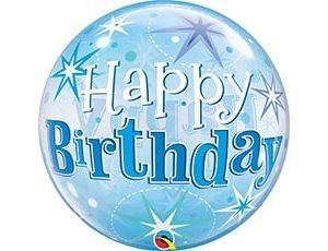 Бабл «HB Искры синий»