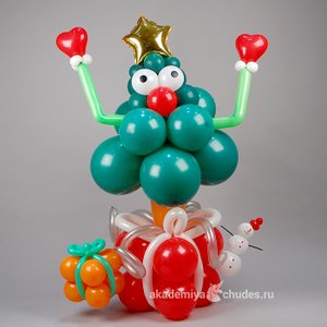 Фигура из шаров "Ёлочка"